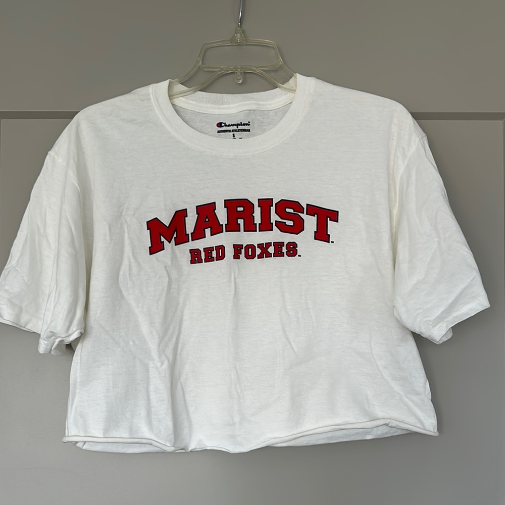 Champion Cropped Women's Marist Red Foxes T-Shirt